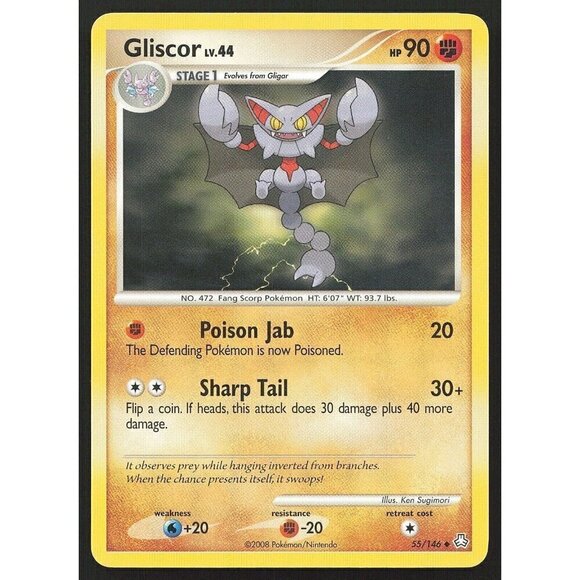 Gliscor 55/146 Legends Awakened Regular Uncommon  MP - Picture 1 of 3